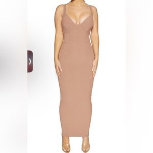 BNWOT Naked Wardrobe Bustier Dress Size XS